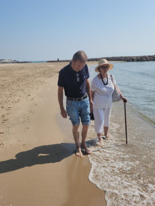 residente en la playa